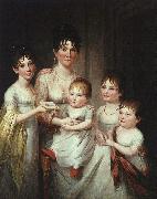 James Peale Madame Dubocq and her Children oil painting artist